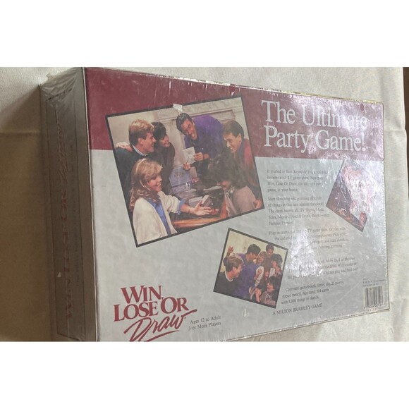 Win Lose or Draw Board Game by Milton Bradley MB 1988 Party Game New & Sealed - Picture 6 of 8